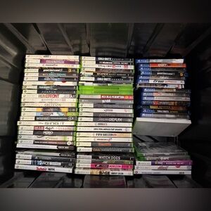 Xbox 360, PS4, and Nintendo DS Games- BUNDLE